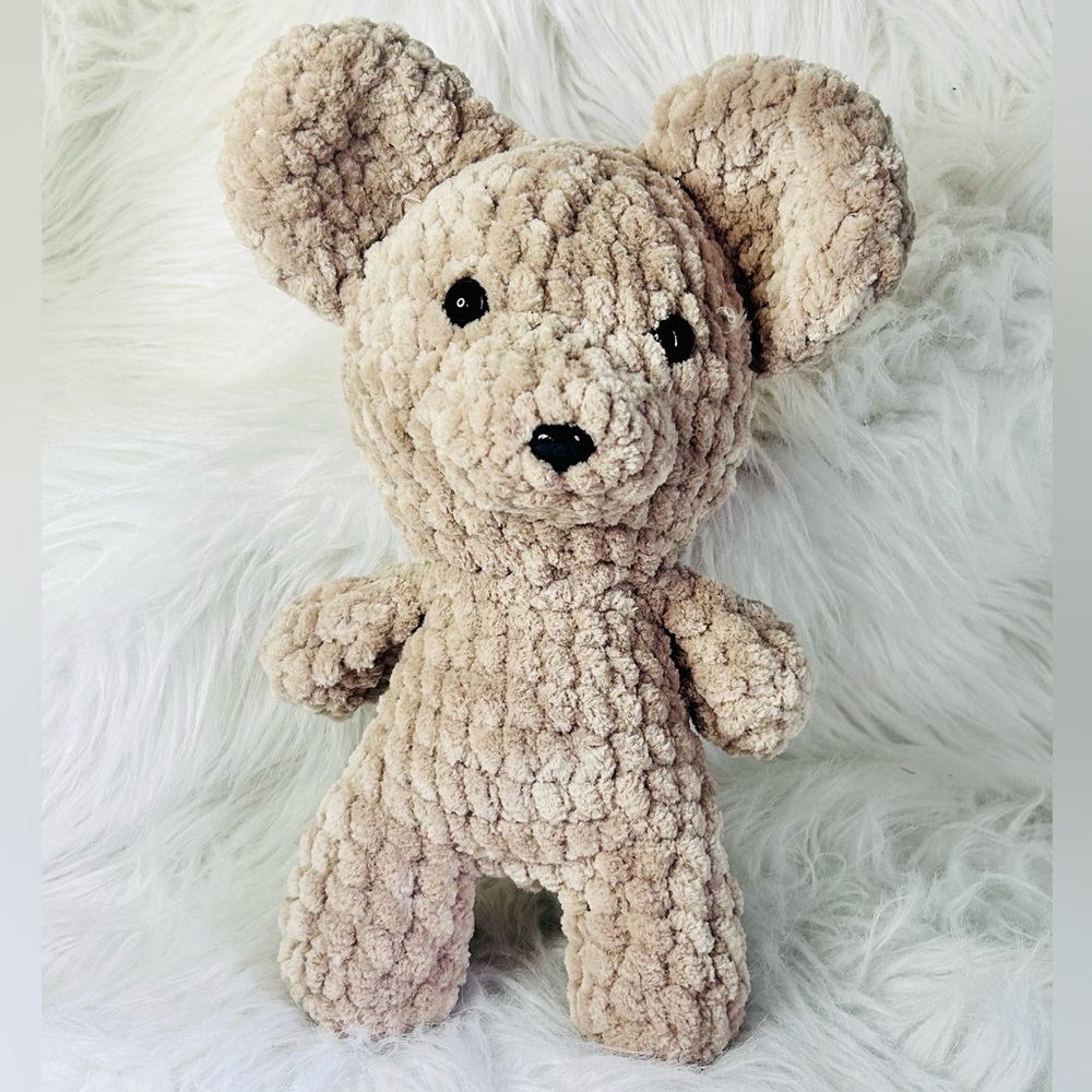 Crocheted Teddy Bear Plushie